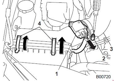 Замена воздушного фильтра на Subaru Impreza (2007&#8722;2012)