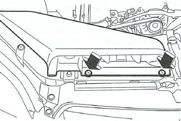 Замена воздушного фильтра на Subaru XV с дизельным двигателем