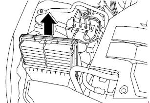 Замена воздушного фильтра на Subaru Legacy (BM, BR) с 2009 года