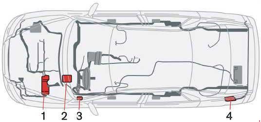 2001-2009 Volvo S60 and S60 R Fuse Box Diagram » Fuse Diagram