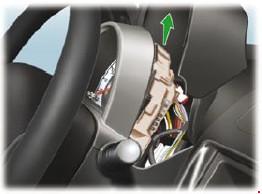 Назначение и расположение предохранителей Peugeot 107 рестайлинг 2009 года (09-12)