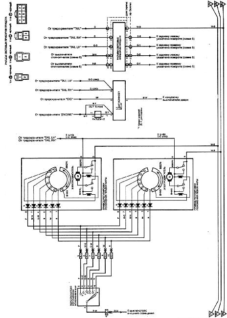 Электрические схемы Toyota Land Cruiser 70 / Prado 71-79 с дизельными двигателями (1985-1996)