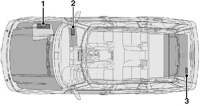 Схема предохранителей Range Rover Sport 2005-2013 (L320)