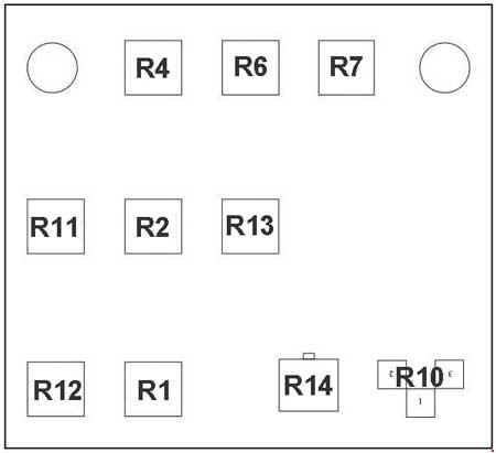 Схема предохранителей и реле Hyundai Accent LC (1999-2013)