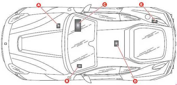 Ferrari F12berlinetta Fuse Box Diagram