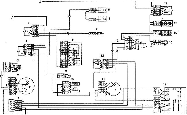 Схемы электрооборудования КамАЗ-4310 и 43101