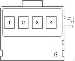 2004-2007 Scion xB Fuse Box Diagram