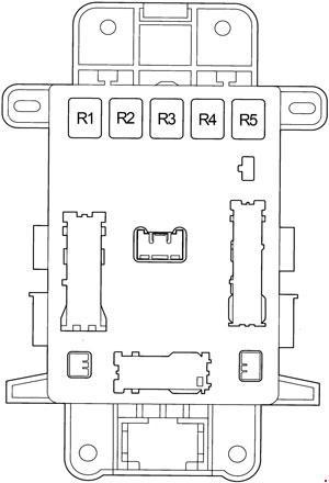 Схема предохранителей и реле Toyota RAV4 (2000-2005; XA20)