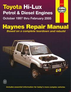 Toyota Hi Lux 4x4 & 4x2 (97-05) Haynes Repair Manual
