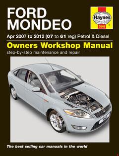 Ford Mondeo Petrol & Diesel (Apr 07 - 12) Haynes Repair Manual