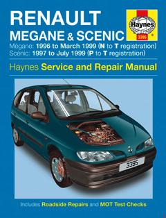 Renault Megane & Scenic Petrol & Diesel (96 - 99) Haynes Repair Manual