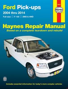 Ford full-size Gas F-150 2WD & 4WD (04-14) Haynes Repair Manual