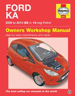 Ford Ka (09 - 14) Haynes Repair Manual