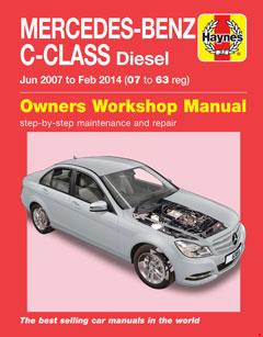 Mercedes-Benz C-Class Diesel (Jun 07 - Feb 14) 07 to 63 Haynes Repair Manual