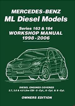 Mercedes-Benz ML Diesel Models Series 163 & 164 Workshop Manual 1998-2006: Workshop Manual (Owners Workshop Manuals) by Brooklands Books (1-Jan-2015) Paperback