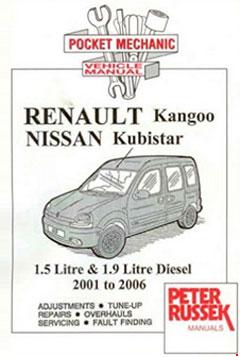 Renault Kangoo II, Diesel Models, 1.5 and 1.9 Litre DCi Models to 2006 (Pocket Mechanic)