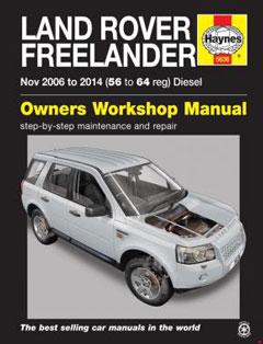 Land Rover Freelander (Nov 06 - 14) Haynes Repair Manual