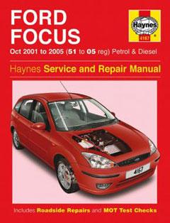 Ford Focus Petrol & Diesel (Oct 01 - 05) Haynes Repair Manual