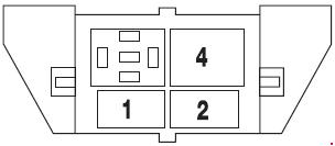 2003-2005 Lincoln Aviator Fuse Box Diagram