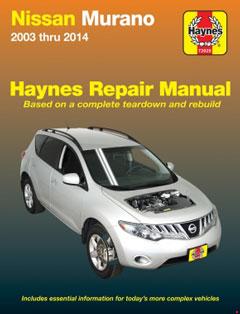 Nissan Murano (2003-2014) Haynes Repair Manual