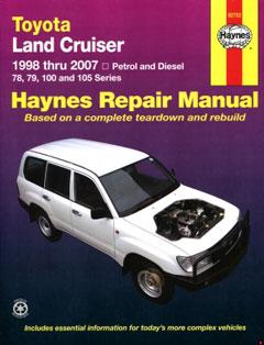 Toyota Land Cruiser 1998-2007 Haynes Repair Manual