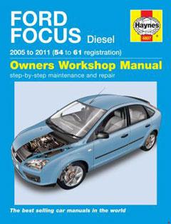 Ford Focus Diesel (05 - 11) Haynes Repair Manual