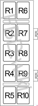 '13-'18 Subaru Forester SJ Fuse Box Diagram