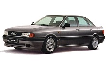 1986-1991 Audi 80/90 (B3) Fuse Box Diagram