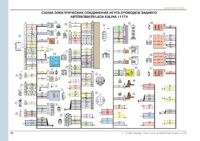 Схема электропроводки ваз 21124 16 клапанов европанель