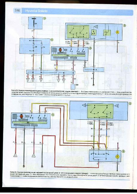 Схемы электрооборудования Hyundai Solaris с 2011