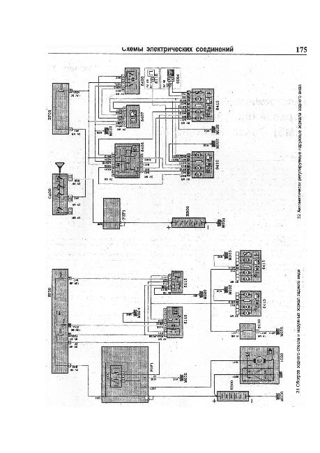 Электрические схемы Citroen Evasion / Jumpy, Peugeot 806 / Expert, Fiat Ulysse / Scudo, Lancia Zeta