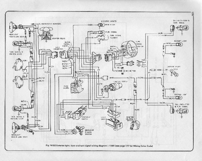 Схемы электрооборудования Ford Mustang 1964-1973