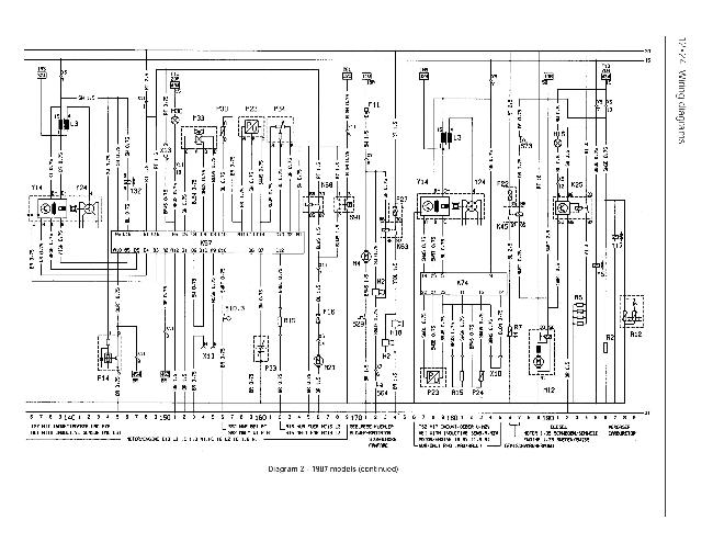 Схемы электрооборудования Opel Kadett E 1984-1991