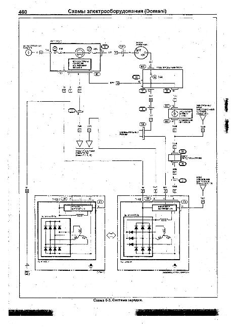 Схемы электрооборудования HONDA Domani 1997-2001