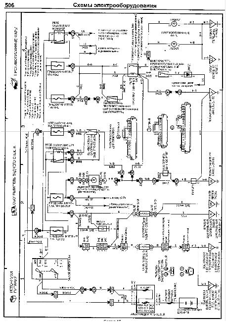 Схемы электрооборудования TOYOTA COROLLA SPRINTER / Marino / Ceres / Trueno / Levin 1991-2000