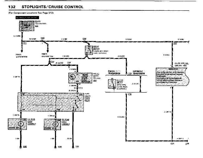 Схемы электрооборудования BMW 7 (E23) 1982