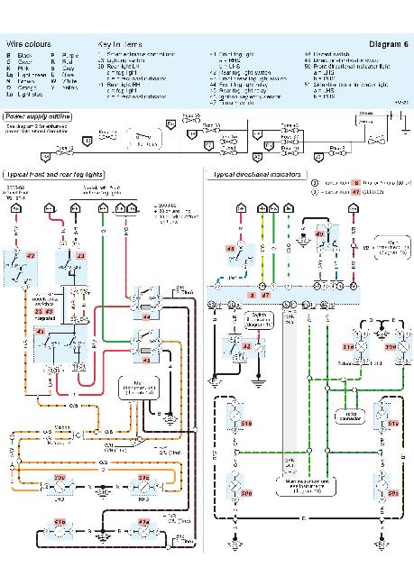 Цветные схемы электрооборудования Nissan Tino / Almera 2000-2007