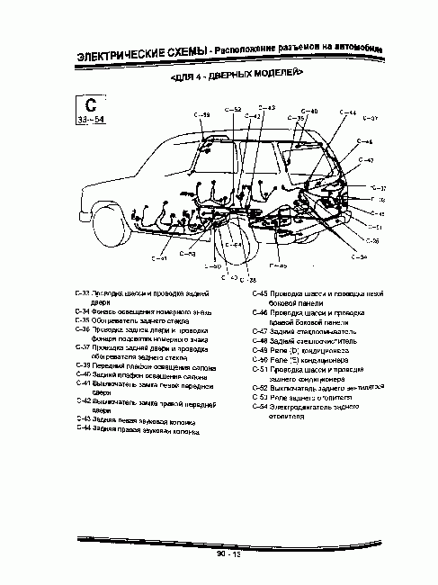 Электрические схемы Hyundai Galloper