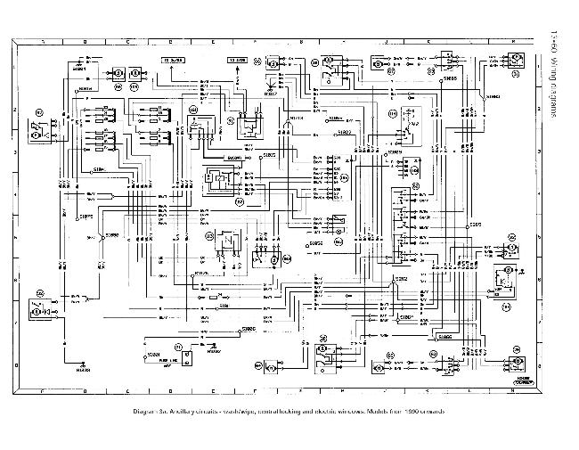 Схемы электрооборудования Ford Sierra с 1990