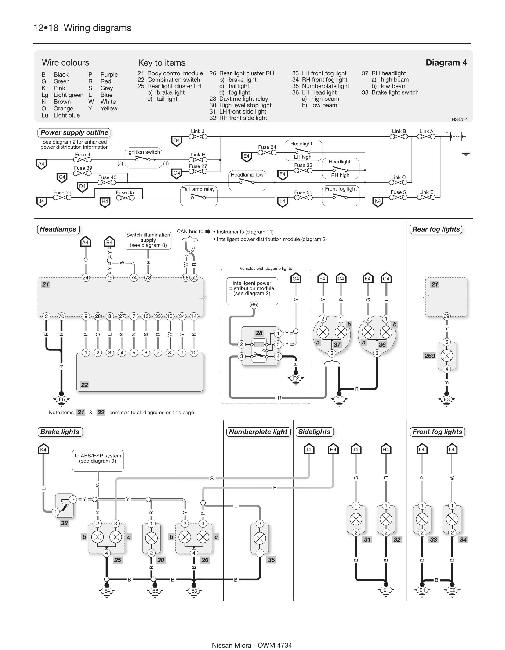 Схемы электрооборудования Nissan Micra (K12)