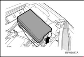 Схема предохранителей и реле Chevrolet Spark (M200/М250; 2005-2010)